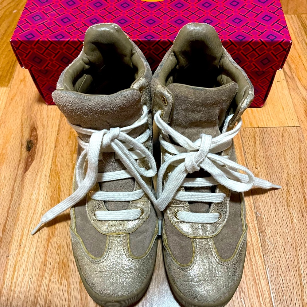 Tory Burch Evelin High Top Sneaker